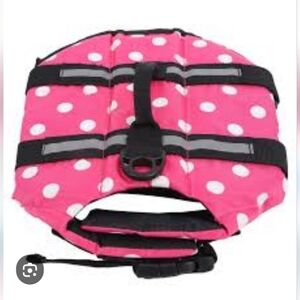 Polka Dot Pink Dog Harness